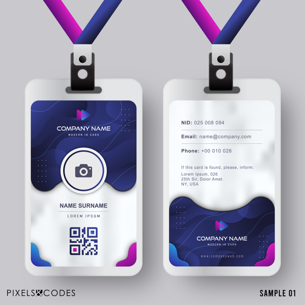 ID Card Library - Pixels & Codes